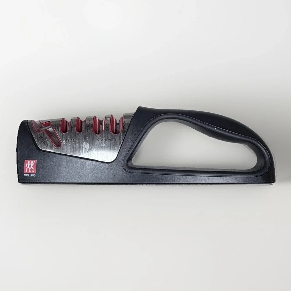 Zwilling JA Henckels 4-Stage Manual‎ Knife Sharpener for Asian Standard Scissors